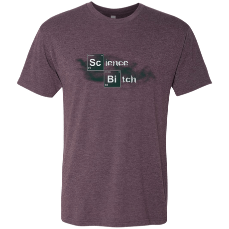 T-Shirts Vintage Purple / Small Science Bitch Men's Triblend T-Shirt