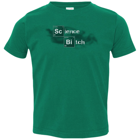 T-Shirts Kelly / 2T Science Bitch Toddler Premium T-Shirt