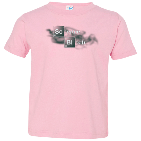 T-Shirts Pink / 2T Science Bitch Toddler Premium T-Shirt