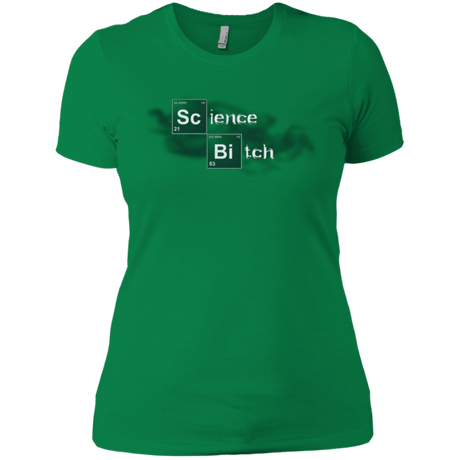 T-Shirts Kelly Green / X-Small Science Bitch Women's Premium T-Shirt