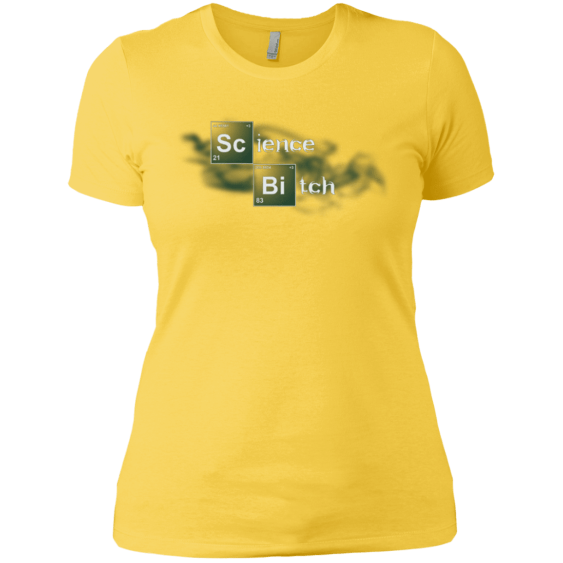 T-Shirts Vibrant Yellow / X-Small Science Bitch Women's Premium T-Shirt