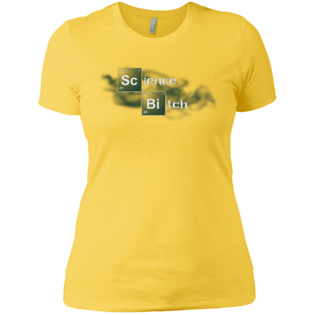 T-Shirts Vibrant Yellow / X-Small Science Bitch Women's Premium T-Shirt