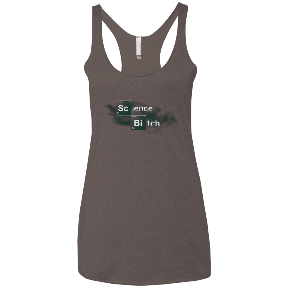T-Shirts Macchiato / X-Small Science Bitch Women's Triblend Racerback Tank