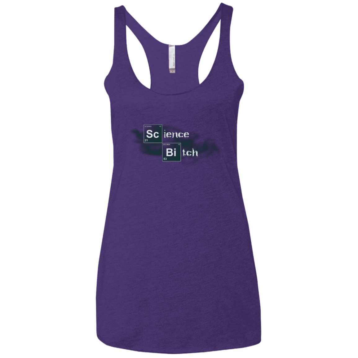 T-Shirts Purple / X-Small Science Bitch Women's Triblend Racerback Tank