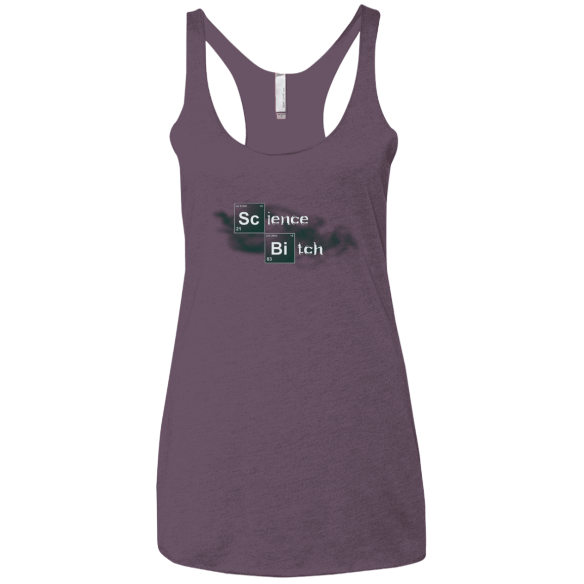 T-Shirts Vintage Purple / X-Small Science Bitch Women's Triblend Racerback Tank