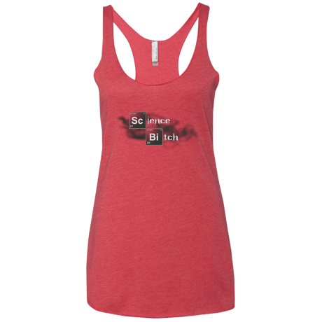 T-Shirts Vintage Red / X-Small Science Bitch Women's Triblend Racerback Tank