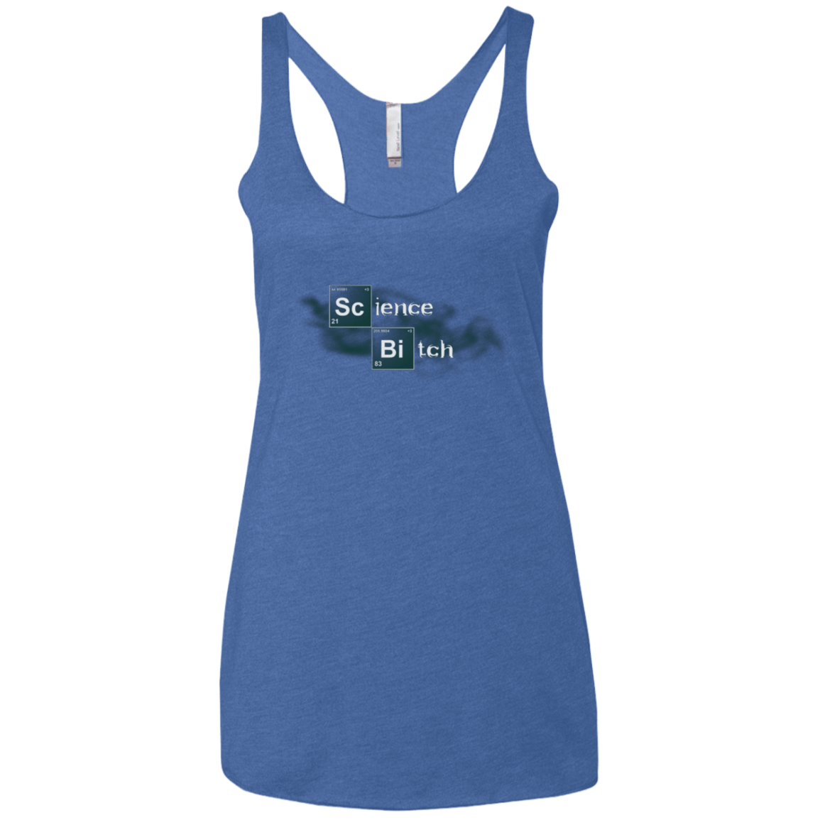 T-Shirts Vintage Royal / X-Small Science Bitch Women's Triblend Racerback Tank
