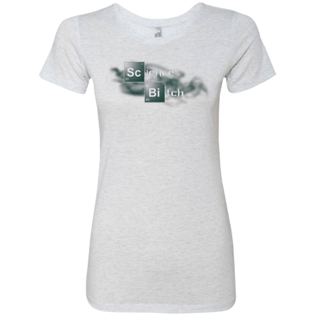 T-Shirts Heather White / Small Science Bitch Women's Triblend T-Shirt