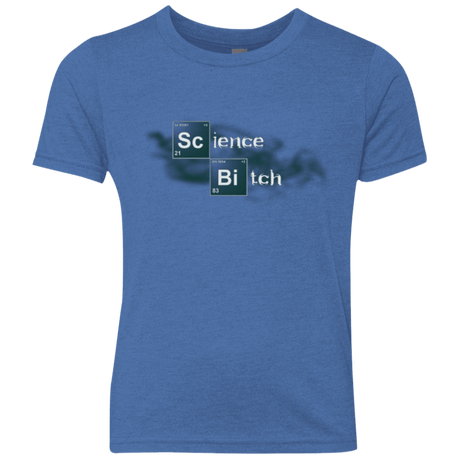 T-Shirts Vintage Royal / YXS Science Bitch Youth Triblend T-Shirt