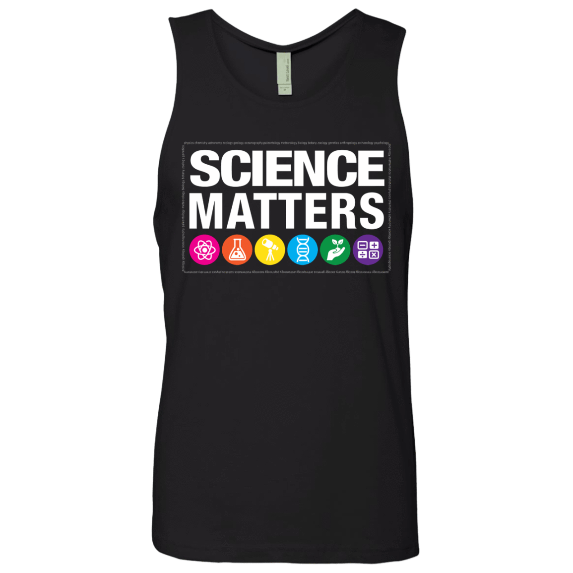 T-Shirts Black / S Science Matters Men's Premium Tank Top