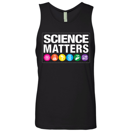 T-Shirts Black / S Science Matters Men's Premium Tank Top