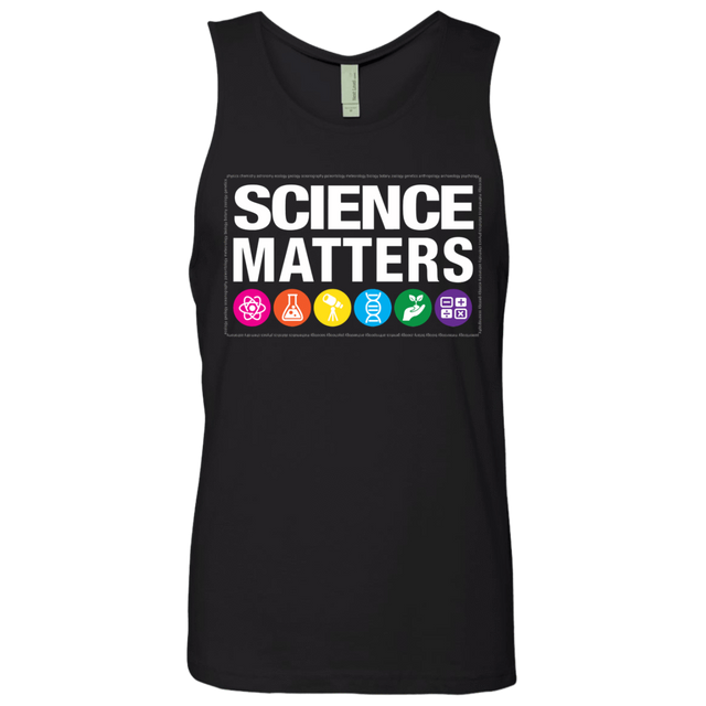 T-Shirts Black / S Science Matters Men's Premium Tank Top