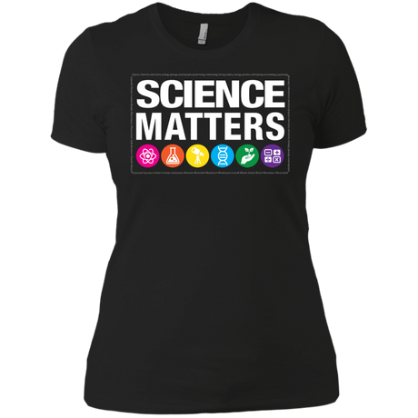 T-Shirts Black / X-Small Science Matters Women's Premium T-Shirt