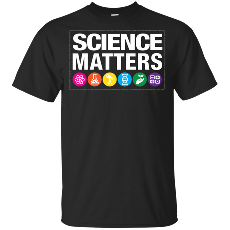 T-Shirts Black / YXS Science Matters Youth T-Shirt