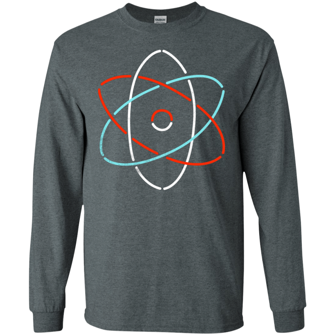 T-Shirts Dark Heather / S Science Men's Long Sleeve T-Shirt