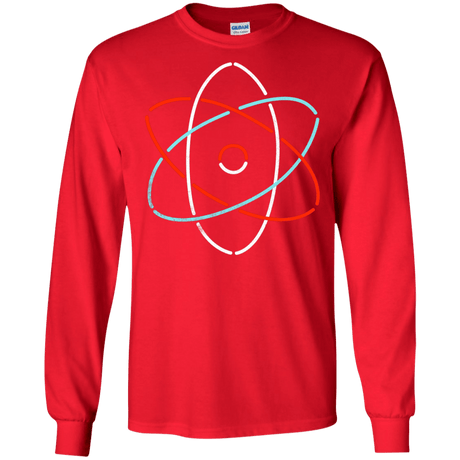 T-Shirts Red / S Science Men's Long Sleeve T-Shirt