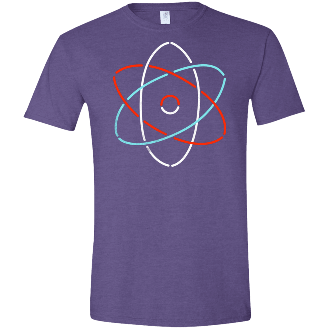 T-Shirts Heather Purple / S Science Men's Semi-Fitted Softstyle
