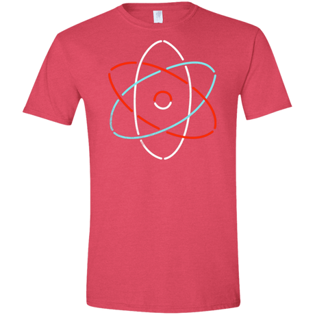 T-Shirts Heather Red / S Science Men's Semi-Fitted Softstyle