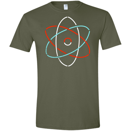 T-Shirts Military Green / S Science Men's Semi-Fitted Softstyle