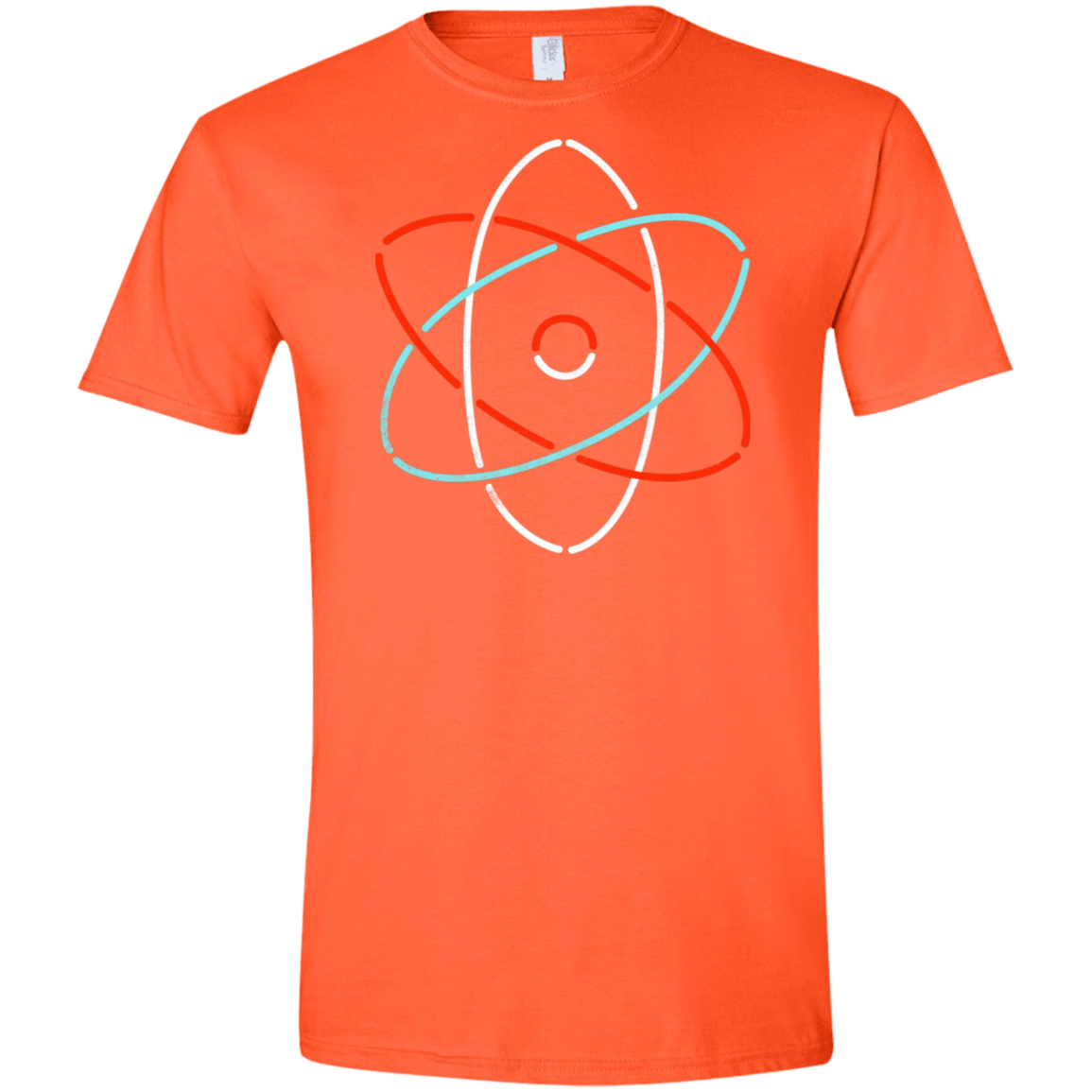T-Shirts Orange / S Science Men's Semi-Fitted Softstyle