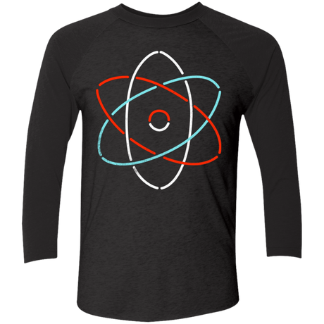 T-Shirts Vintage Black/Vintage Black / X-Small Science Men's Triblend 3/4 Sleeve