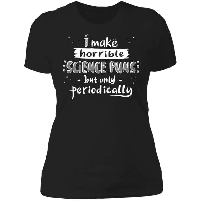 T-Shirts Black / X-Small Science Puns Women's Premium T-Shirt