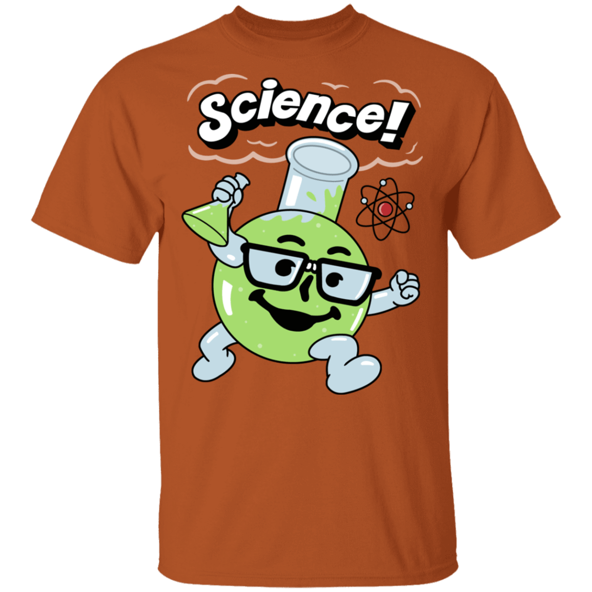 T-Shirts Texas Orange / S Science T-Shirt