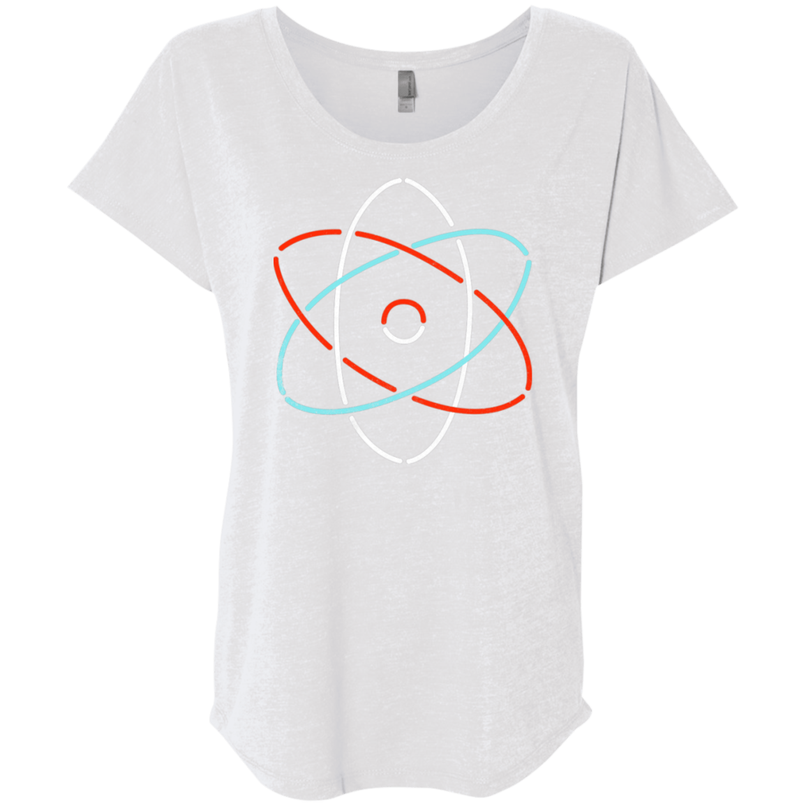 T-Shirts Heather White / X-Small Science Triblend Dolman Sleeve