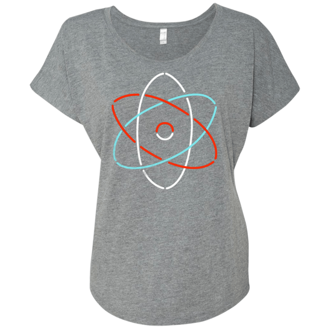 T-Shirts Premium Heather / X-Small Science Triblend Dolman Sleeve