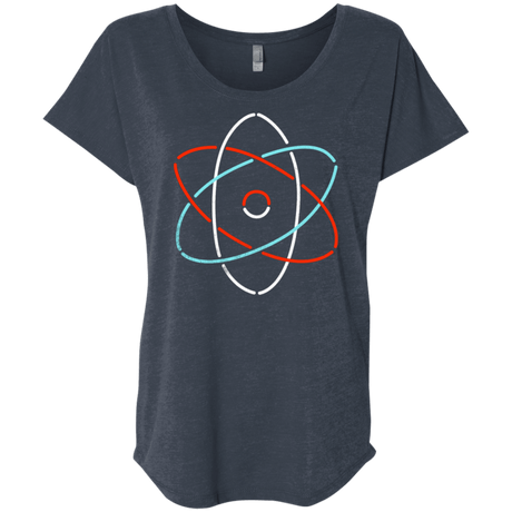 T-Shirts Vintage Navy / X-Small Science Triblend Dolman Sleeve