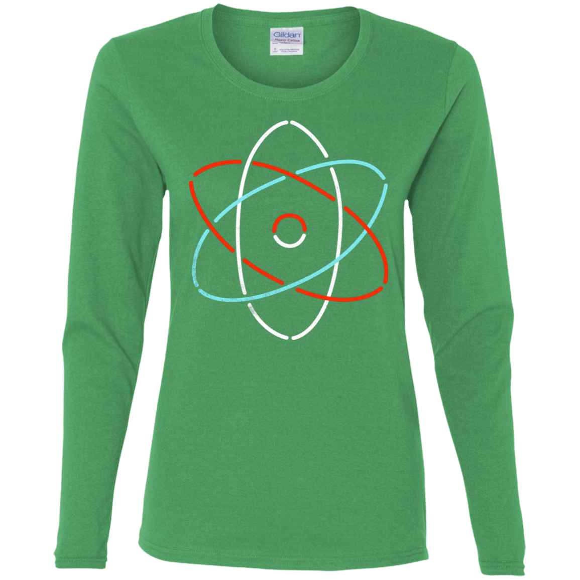 T-Shirts Irish Green / S Science Women's Long Sleeve T-Shirt