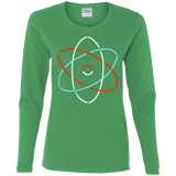 T-Shirts Irish Green / S Science Women's Long Sleeve T-Shirt