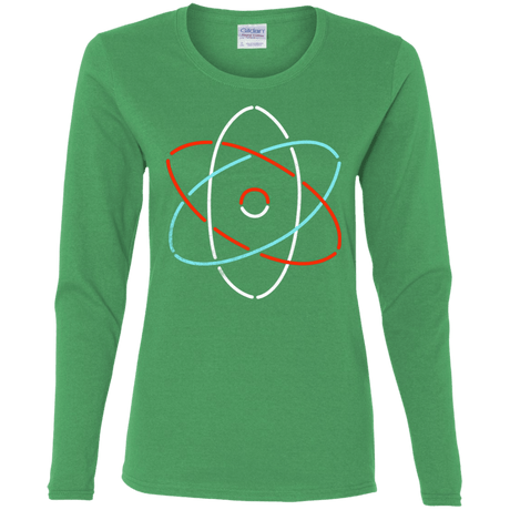 T-Shirts Irish Green / S Science Women's Long Sleeve T-Shirt