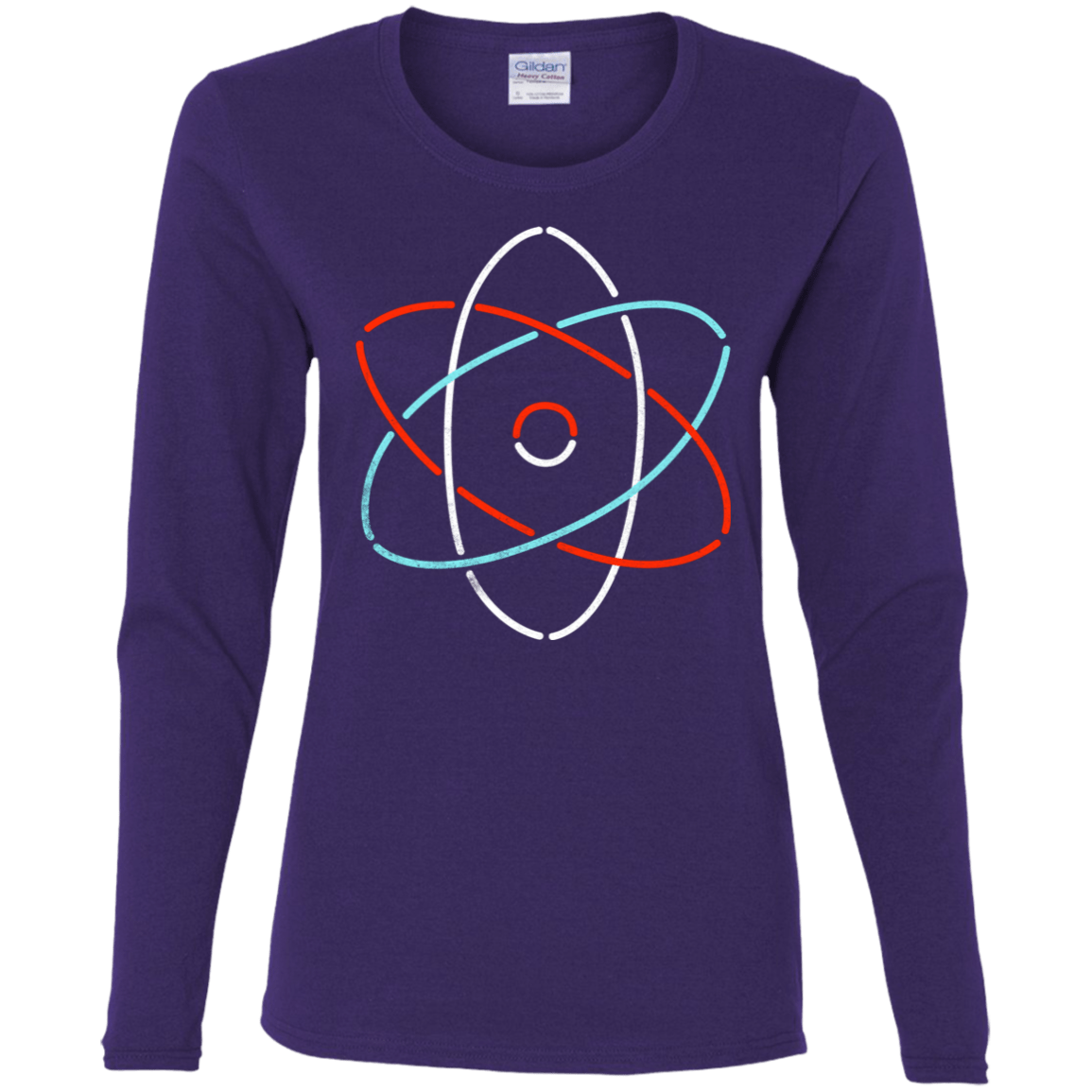 T-Shirts Purple / S Science Women's Long Sleeve T-Shirt