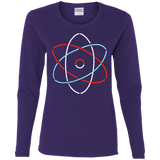 T-Shirts Purple / S Science Women's Long Sleeve T-Shirt