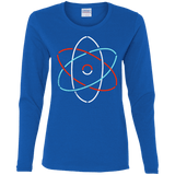 T-Shirts Royal / S Science Women's Long Sleeve T-Shirt