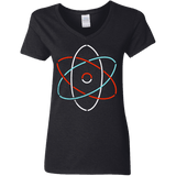 T-Shirts Black / S Science Women's V-Neck T-Shirt