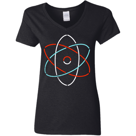 T-Shirts Black / S Science Women's V-Neck T-Shirt