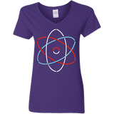 T-Shirts Purple / S Science Women's V-Neck T-Shirt