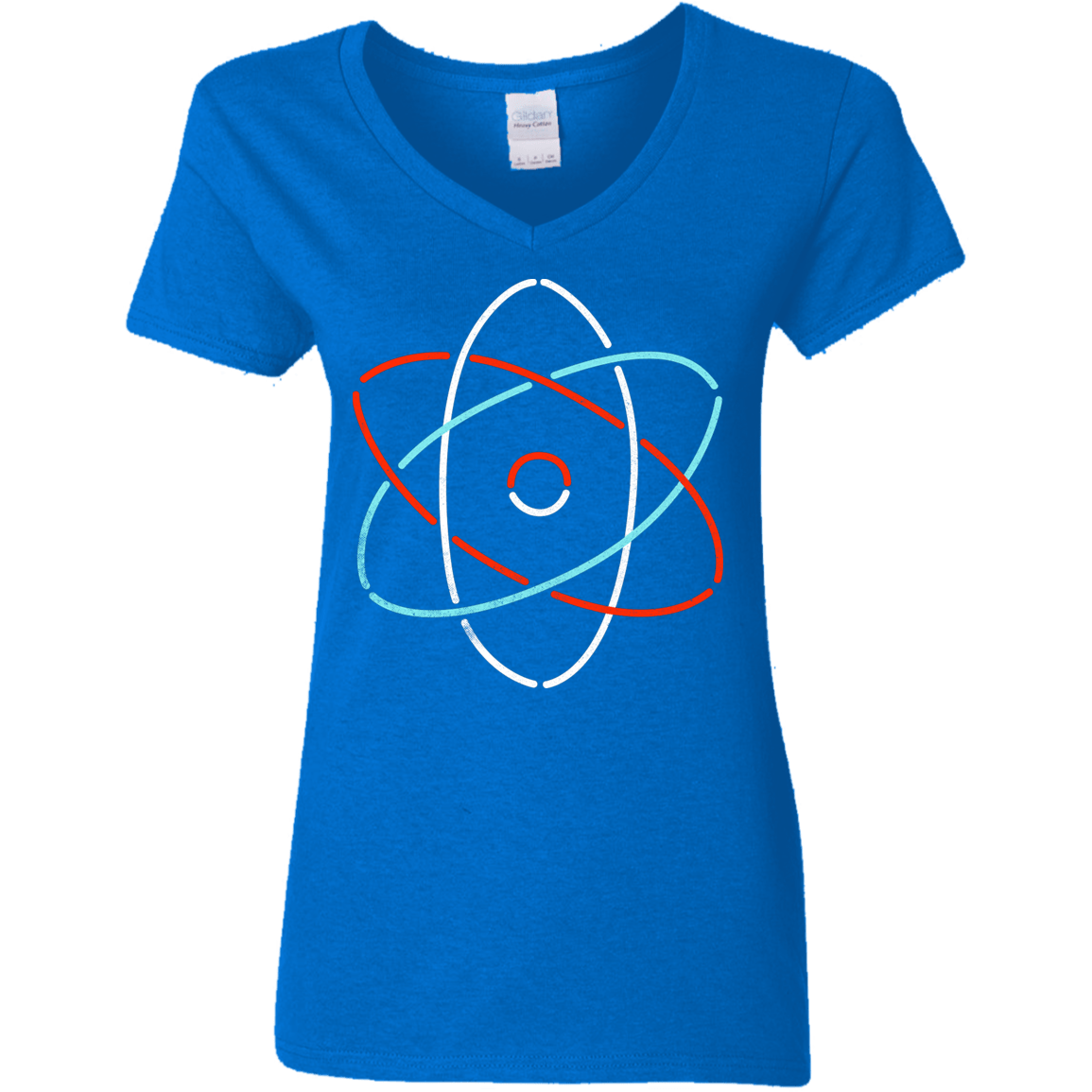 T-Shirts Royal / S Science Women's V-Neck T-Shirt