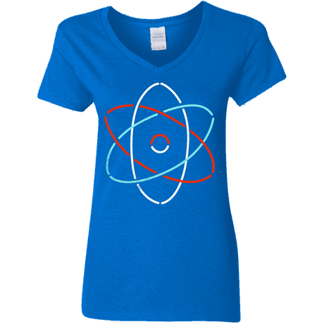 T-Shirts Royal / S Science Women's V-Neck T-Shirt