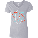 T-Shirts Sport Grey / S Science Women's V-Neck T-Shirt