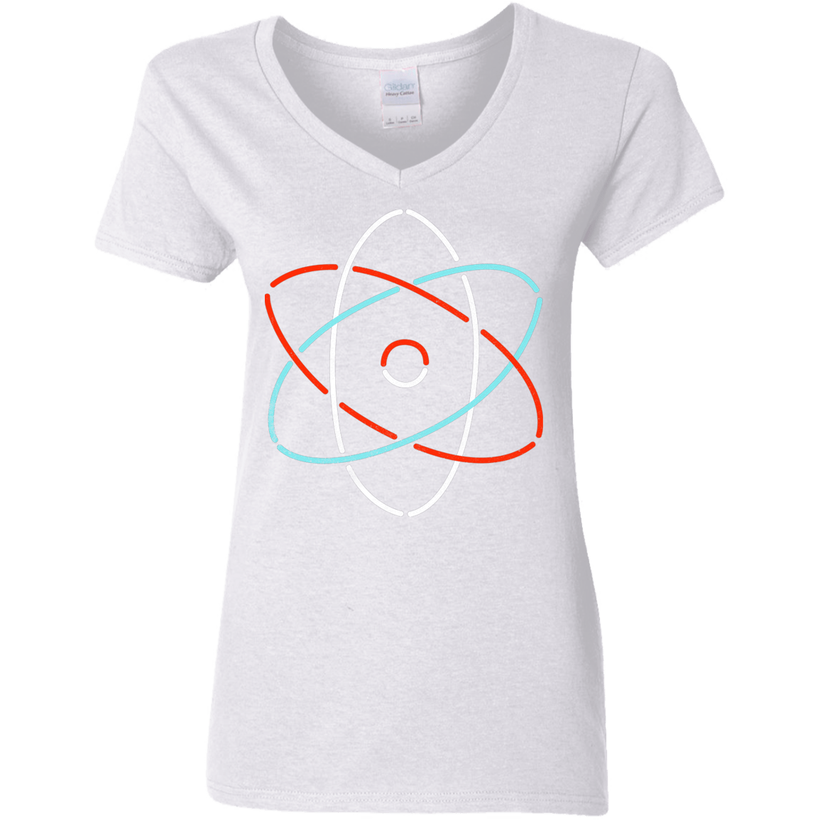 T-Shirts White / S Science Women's V-Neck T-Shirt