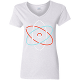 T-Shirts White / S Science Women's V-Neck T-Shirt