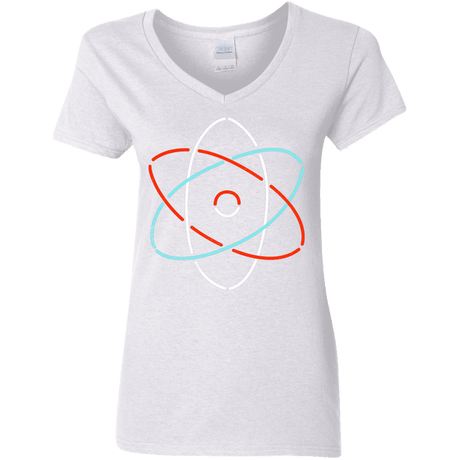 T-Shirts White / S Science Women's V-Neck T-Shirt