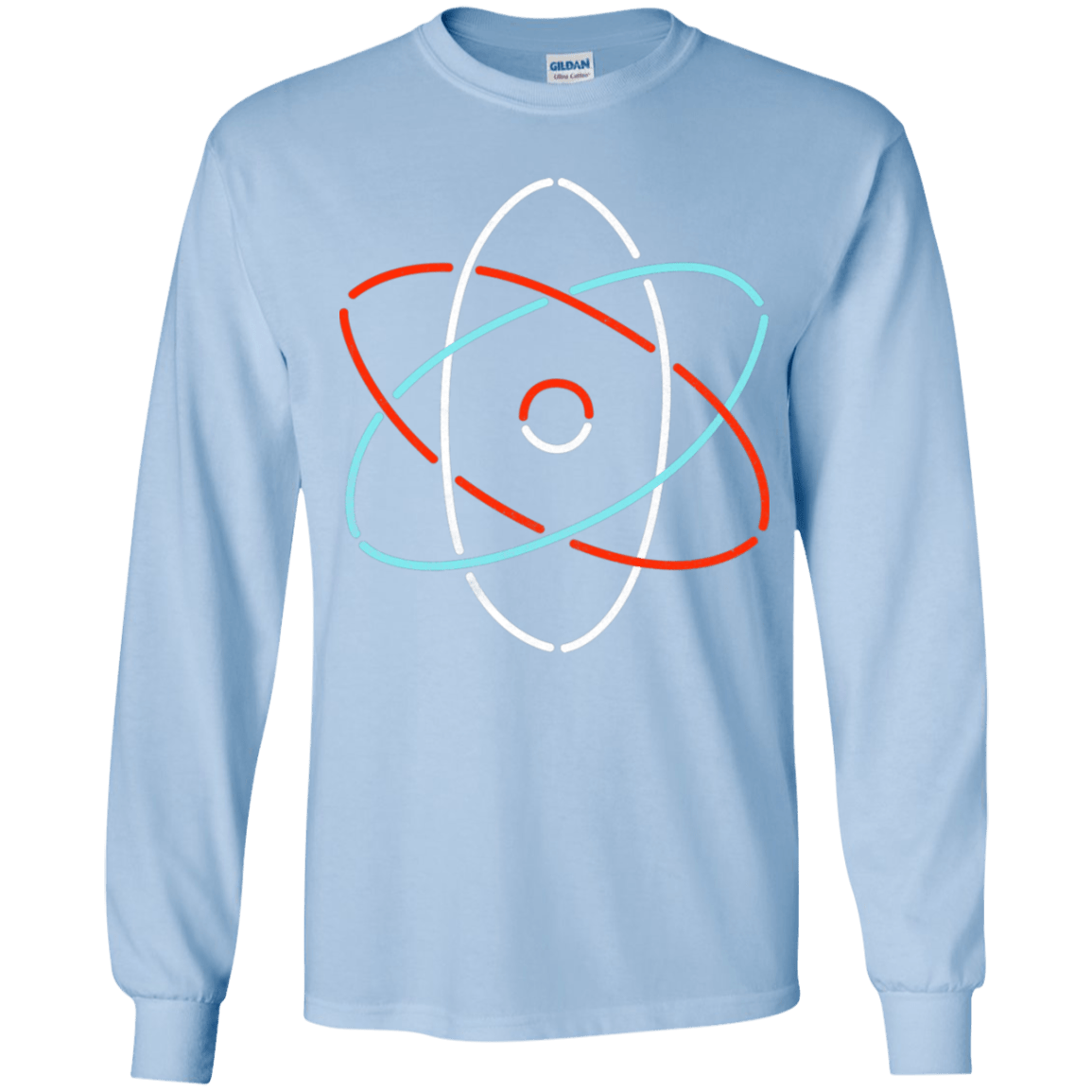 T-Shirts Light Blue / YS Science Youth Long Sleeve T-Shirt