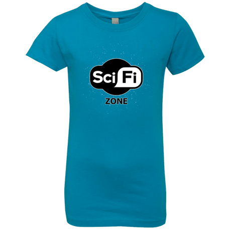 T-Shirts Turquoise / YXS Scifi zone Girls Premium T-Shirt