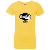 T-Shirts Vibrant Yellow / YXS Scifi zone Girls Premium T-Shirt