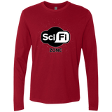 T-Shirts Cardinal / Small Scifi zone Men's Premium Long Sleeve