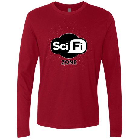 T-Shirts Cardinal / Small Scifi zone Men's Premium Long Sleeve